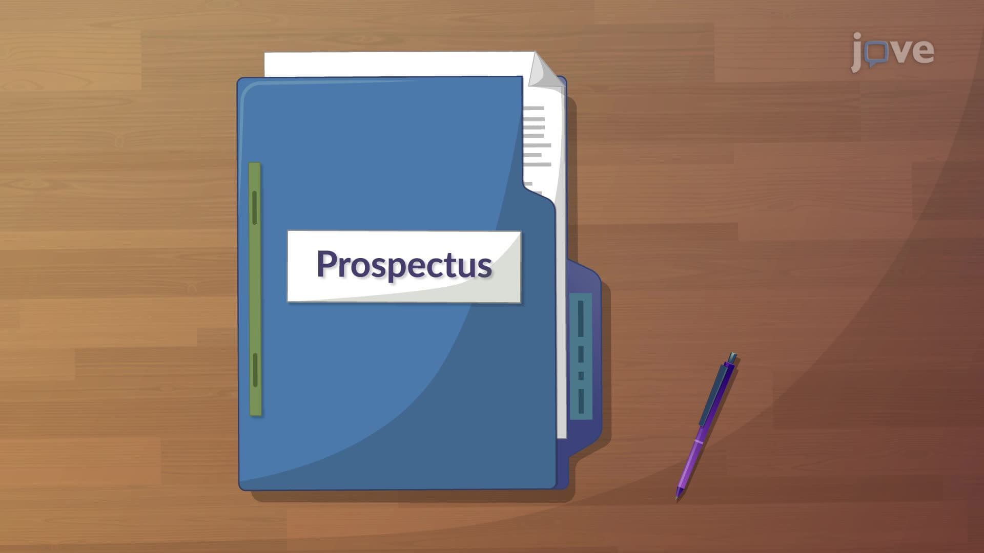Drafting a Prospectus