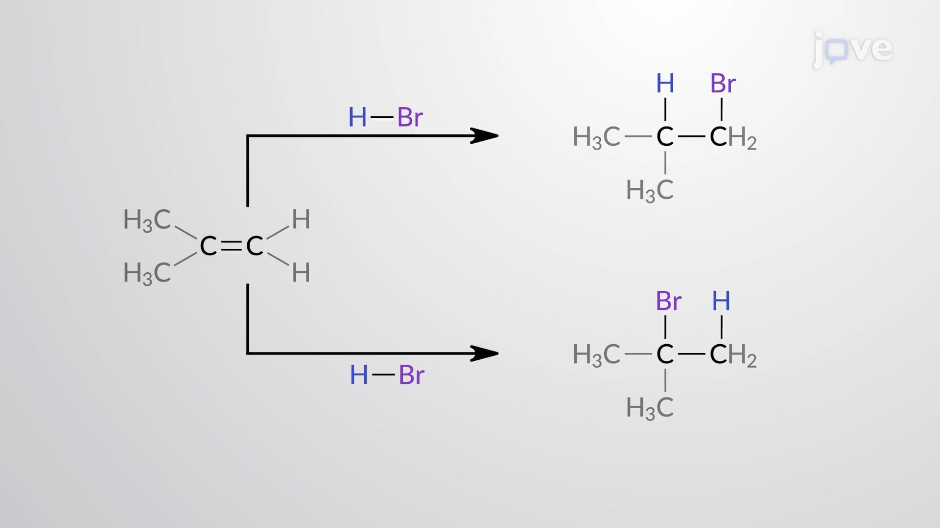Regioselectivity of Electrophilic Additions to Alkenes: Markovnikov's Rule