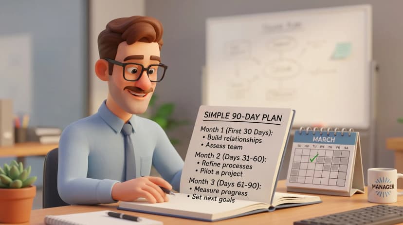 Your First 90 Days as a Manager: A Week-by-Week Playbook